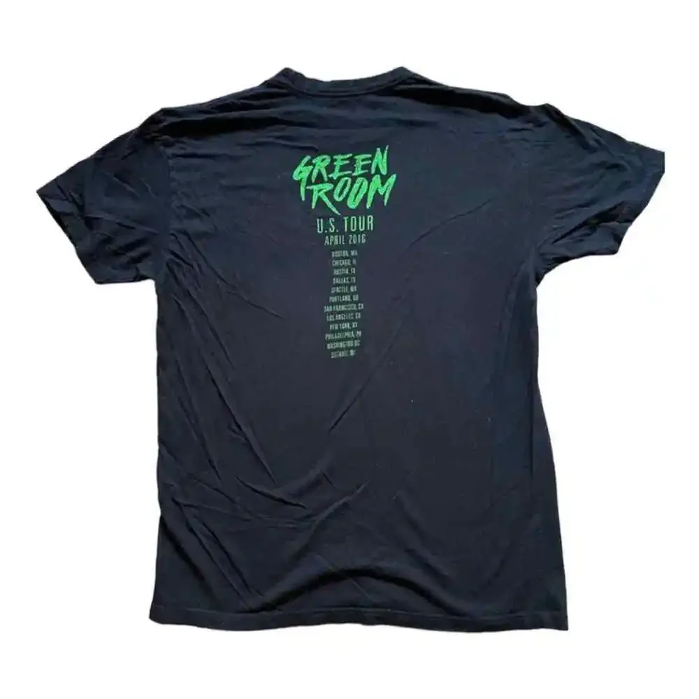 Green‎ Room tour 2016 Punk Horror Movie T shirt Men's L